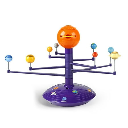 

OOKWE Colorful Exploring Space Planetary Light Projector Solar System Planet Rotation Technology DIY Planetarium Model Children Science Early Education Toys