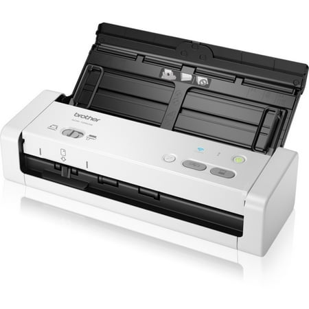 Brother - ADS-1250W Wireless Compact Desktop Scanner - White