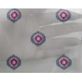 thumbnail image 4 of oneOone Georgette Viscose Fabric Circle Ikat Print Sewing Fabric BTY 42 Inch Wide, 4 of 4