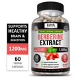 Goodwell Premium Berberine HCL Extract 1200mg, Healthy Cholesterol, Anti-inflammatory