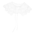thumbnail image 1 of Esquirla Collier Floral en Chiffon Détachable - Blanc 01, Tel Que Décrit, 1 of 8