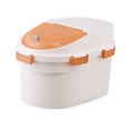 thumbnail image 1 of Caja de almacenamiento de alimentos para perros de plástico para Naranja S SM SunniMix Estuche de almacenamiento de granos, 1 of 8