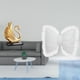 thumbnail image 2 of estatua de resina de cisne,Figuras de cisne,estatuas,decoración del hogar,fiesta de bodas,Cojín con lazo bonito,Almohada con forma de lazo,bonito cojín decorativo con lazo,Funda de almohada, 2 of 8