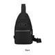 thumbnail image 3 of Sonducket El bolso del pecho de la capacidad grande del poliéster para los hombres da libremente ningún poliéster de la carga bolsos del pecho Bolsas de mensajero y de hombro negro, 3 of 6