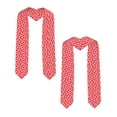 thumbnail image 2 of Fuzoiu Lips Kiss Print Graduation Sash,Graduation Stole,Unisex Adult Graduation Stole Shawl 91" Long,for Academic Commencements Shawl-Sharp Corner, 2 of 7