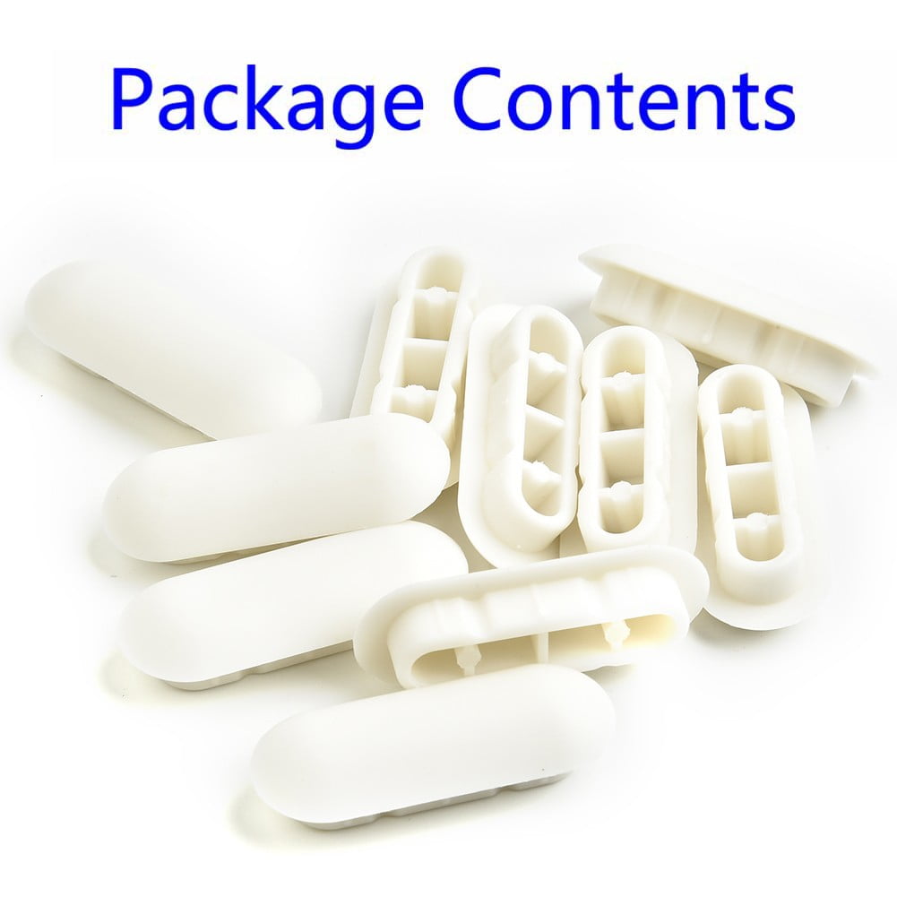 QIFEI 10Pcs Universal Toilet Seat Bumper Kit, Toilet lid Accessories