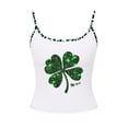 thumbnail image 4 of Camisetas sin Mangas de Cuello en U Impresas de Verano para Mujeres para Ocasional, Fiesta, Trabajo, Vacaciones, Toda la Temporada, 4 of 6