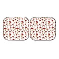 thumbnail image 7 of Daiia Red Mushroom 2PCS Car Windshield Sun Shade, Foldable Sun Shield for Car Front Window, Auto Sun Blocker Visor Protector Universal for Truck SUV Pickup-Medium, 7 of 7