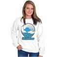 thumbnail image 4 of Lazy Smurf OG Slacker Sleepy Naps Sweatshirt for Men or Women Brisco Brands X, 4 of 6