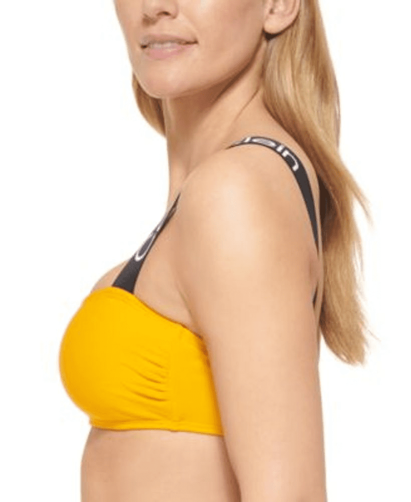 bandeau bikini top calvin klein