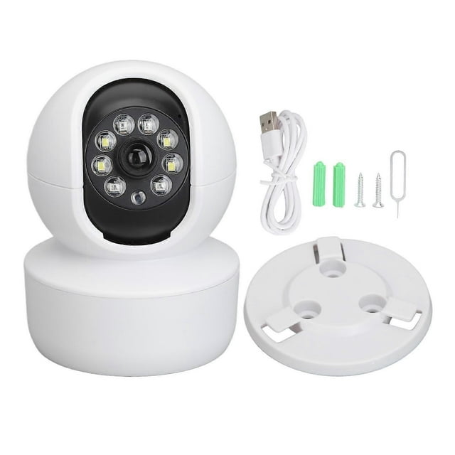 1080P HD Baby Camera Monitor Two Way Speaking Free Rotation Night View Home Security Monitor