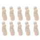 thumbnail image 4 of Muñeca de Peg Doll Natural Sin Terminar Personas Pequeñas Pintura de Bricolaje de para SM SunniMix Muñeca de madera natural, 4 of 8