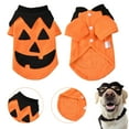 thumbnail image 5 of SPRING PARK Dog Cat Halloween Pumpkin Costume,Pet Cosplay Costumes,Puppy Warm Outfits Fleece Animal Autumn Winter Cardigan Outfits, 5 of 7