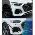 thumbnail image 3 of 2Pcs Front Bumper Canard Splitter Auto Front Bumper Lip Spoiler Car Spoiler Canards Replacement For FY S Lin e 2021-2024, 3 of 7
