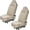 Beige, 2pcs, variant on 2PCS Car Towel Seat Cover, Waterproof Sweating Non-Slip Premium Soft Towel Carseat Protector, Universal Machine Washable Car Truck SUV Front Seat Cover for Gym Workout Beach Hiking (Red)