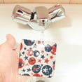 thumbnail image 5 of Multi-Shape Mdf Cork Coaster 4 Pieces Of Anti-Slip, Anti-Wear And Anti-Fouling 3.9in Easy To Clean And Stable Structure Independence Day Theme Star (2) Square, 5 of 7