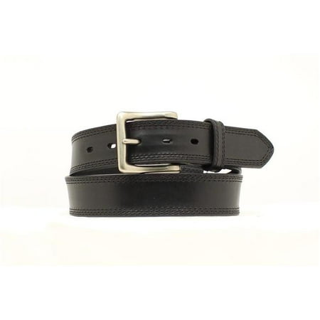 - Cavenders 9752401-30 CBC Triple Stitch Strap Buckle, Black - Size 30