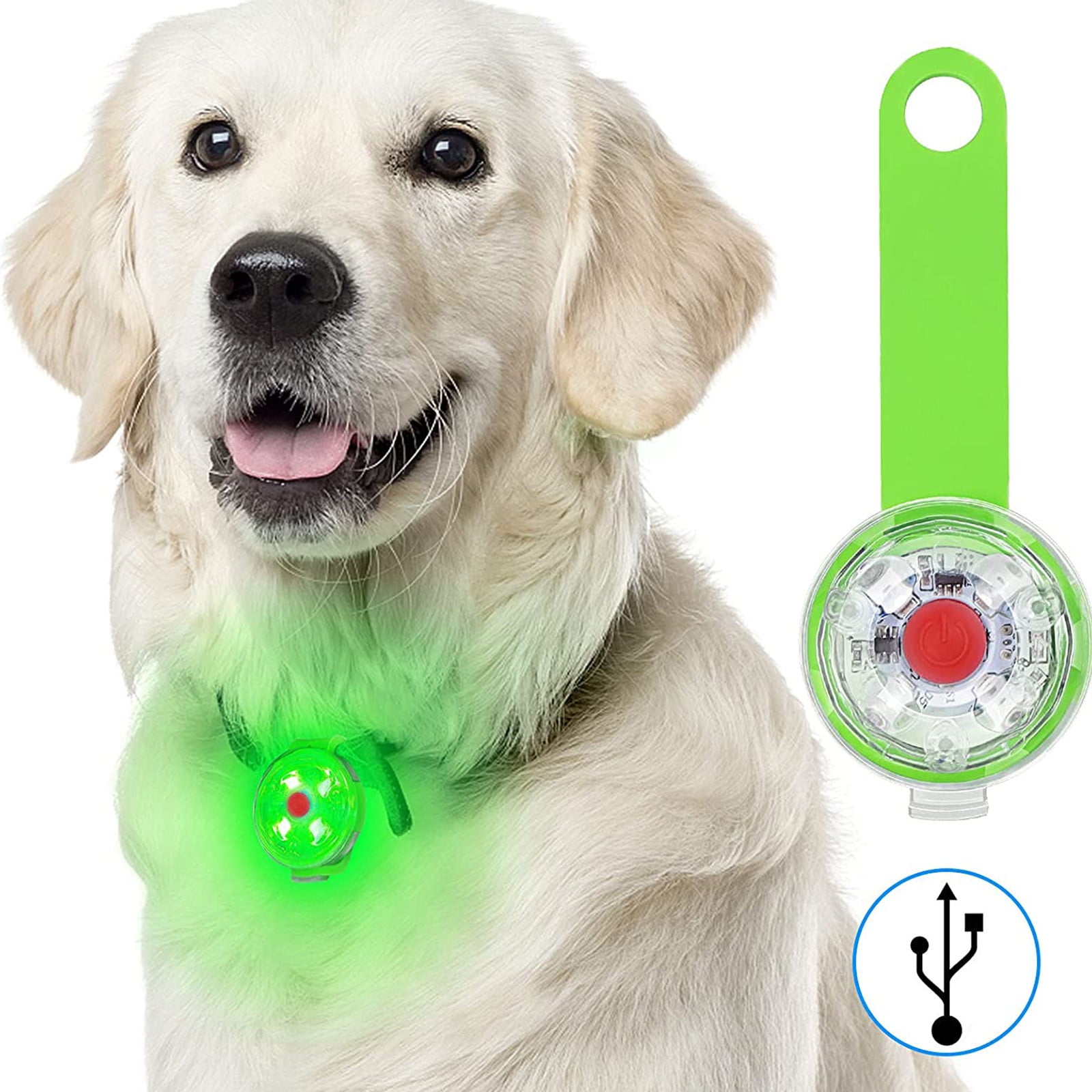 Clearance! YOHOME USB Charging Pet Luminous Anti-lost Pendant, Pet Light Luminous Dog Tag - Walmart.com