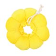 thumbnail image 2 of Colliers pour Animaux de Compagnie Protection du Cône de Cou Jaune Respirant Confortable Forme de Tournesol Réglable Accessoires pour Chats, 2 of 3