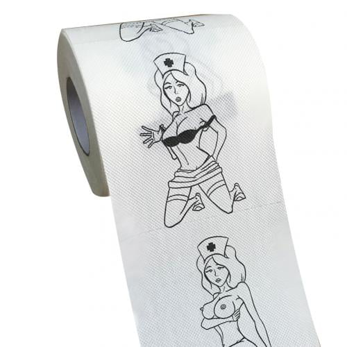 Papier toilette créatif - Prank Joke Toilet Rolls, Humour Toilet