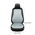 thumbnail image 3 of Breathable Car Seat Cushion & Backrest | Summer Cooling Gel Pad | 3D Ventilated Design | 44" x 18.9" Universal Fit | All-Season Comfort for Drivers | Removable & Portable, 3 of 7