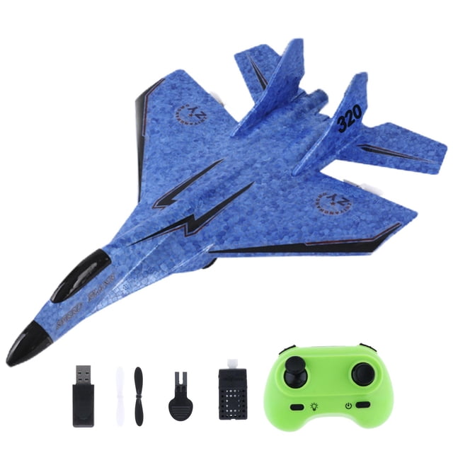 Avión RC Glider Perfecl Azul