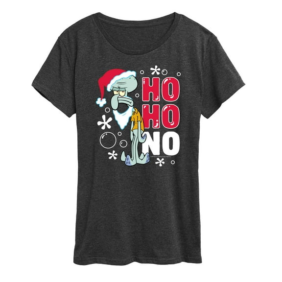 SpongeBob SquarePants - Ho Ho No - Women's Lightweight French Terry Pullover