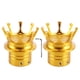 thumbnail image 1 of Cubierta Del Eje Delantero Cubiertas De La Tapa Del Eje Delantero Distintivo Estilo De Corona Aleación De Aluminio CNC Para Modificación De Motocicletas Gold ANGGREK Oro, 1 of 8