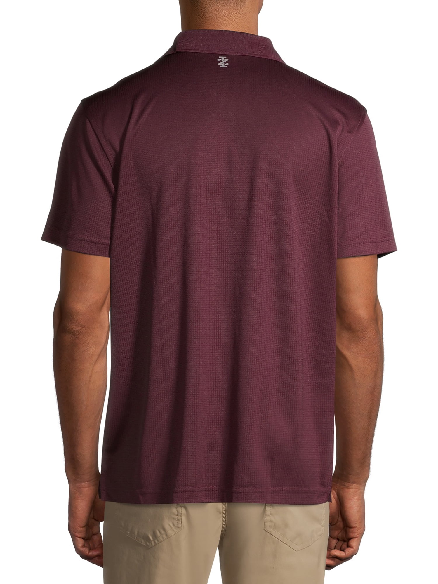 IZOD Men's Golf Comfort Stretch Grid Polo Shirt