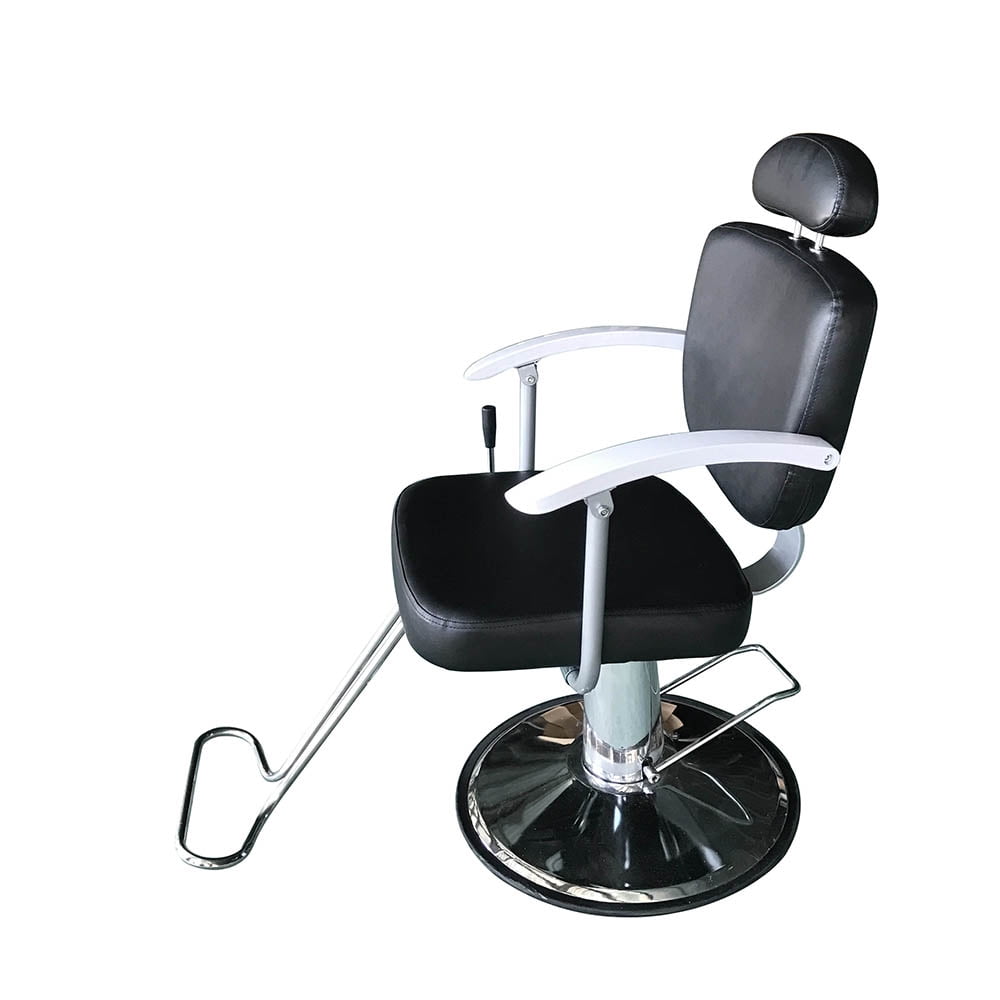 Zimtown Hydraulic Reclining Barber Chair Equipment For Shampoo Salon Hair Styling Beauty Spa With Footrest Height Adjustable 4