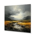 thumbnail image 2 of Designart "Bold Storm Dark Drama Unleashed II" Landscapes Metal Art Living Room, 2 of 5