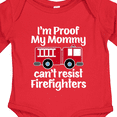 thumbnail image 4 of Inktastic Firefighter Daddy Baby Fireman Boys or Girls Long Sleeve Baby Bodysuit, 4 of 5
