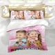 thumbnail image 5 of Amor Diana Conjunto de sábanas temático, trío de piezas, cómodo y amigable con la piel, diseño único, regalo de decoración para el hogar para familiares, amigos y fans,140cm *210cm, 5 of 6