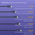 thumbnail image 4 of Cable de datos 20Gbps 8K 60Hz Cable cargador PD 100W USB 4.0 Tipo-C Cable de datos de carga rápida JShteea  Nuevo, 4 of 9