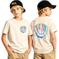 thumbnail image 2 of WERYOUNG Boys Graphic Tees Cute Short Sleeve Crewneck Cartoon Baseball Print Tee Shirts For Toddler Kids Fashion Casual Wear Stylish Tops 8-9 Years, 2 of 3