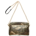thumbnail image 2 of FORMRS Women Crossbody Purse with Chain Strap Vegan Leather Shoulder Handbag, Snow Mountains, 2 of 7