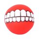 thumbnail image 3 of Juego de 2 (azul) juguetes de sonido de bola de dientes de perro de vinilo, 3 of 5