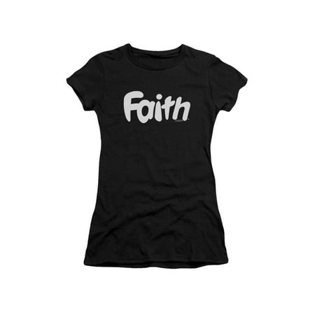 Valiant Comic Book Publishers Superheroes Faith Logo Juniors Sheer T-Shirt Tee