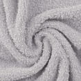 thumbnail image 3 of BNM Eco-Friendly Cotton Bath Sheet Set of 2, Silver, 3 of 5