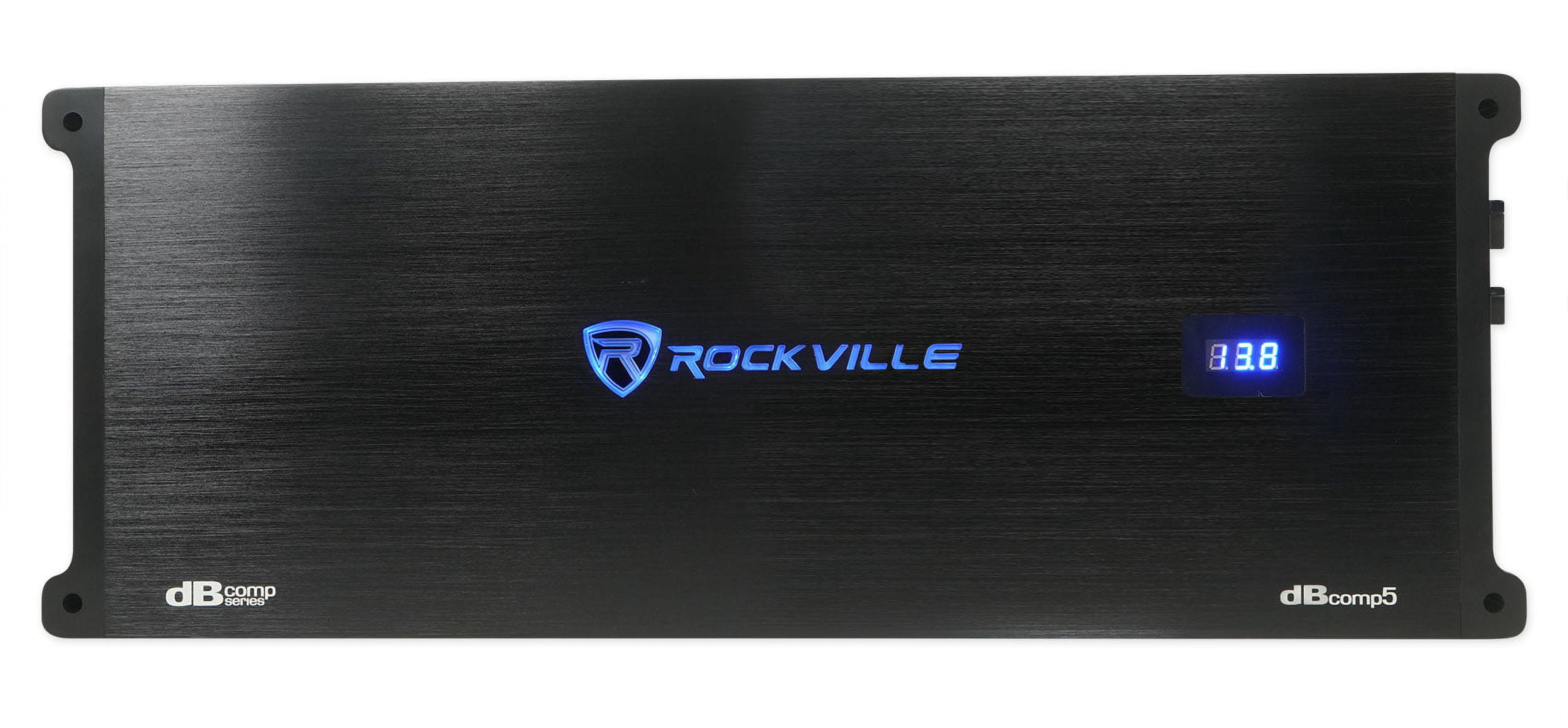 Rockville dBcomp5 Mono Competition Amplifier 3500w RMS! Car Audio Amp