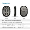 thumbnail image 2 of Kearding M1 Video Shutter Remote Wireless Bluetooth Teléfono móvil Cámara Remoto Control multifunción Reemplazo para Teléfono y Comunicación negro, 2 of 6