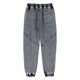 thumbnail image 4 of WILLBEST Pantalones Mujer Pantalones Vaqueros de Moda para Hombre, Diseño Bordado, Talla Grande, Cómodos, Con Cordón, Informales, de Mezclilla, Cintura Elástica, Pierna Ancha, Holgados XXXXL, 4 of 9