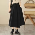 thumbnail image 6 of Cavosen High Waisted Skirts for Women Midi Skirts A Line Solid Short Skirts Trendy Date Night Club Skirt, 6 of 6