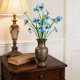 thumbnail image 4 of ddioayh Artificial Flowers 7 Fork Realistic Pansy Bouquet for Home Decor Wedding Party Decoration Durable Faux Floral Arrangement, 4 of 5