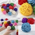 thumbnail image 5 of WRISTBIQUE decorative spheres Wicker Rattan Ball Rattan Craft Project Women Wedding 10pcs, 5 of 10