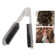 thumbnail image 1 of Cepillo de la Abrazadera de la Altura del Cabello, Cepillo de Alingurio de Cabello Nylon Antistéro Reducir Presión Ergonímico de Doble Cara Salón de, 1 of 7