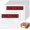 Red, variant on 1000 Pcs Packing Slip Envelope Pouches Clear Self Adhesive Shipping Label Sleeves Waterproof Packing List Envelopes Pockets Top Loading Shipping Pouches Enclosed Bags (Red,4.5"X 5.5")