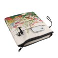 thumbnail image 2 of HELLHERO Floral Garden Bag Book Protector Easy Carry Book Case Washable Book Storage Bag Decorative Design with Book Cover Carrying Case 11.42 x 8.66 Inch, 2 of 8