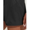thumbnail image 6 of Pinspark High Rise Athletic Shorts for Women Quick Dry Gym Running Shorts Breathable Outdoor Workout Shorts with Soft Liner, 6 of 9