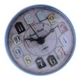 thumbnail image 4 of Mini Reloj de Pared Decorativo Sunnimix para Cocina y Baño Azul, 4 of 7
